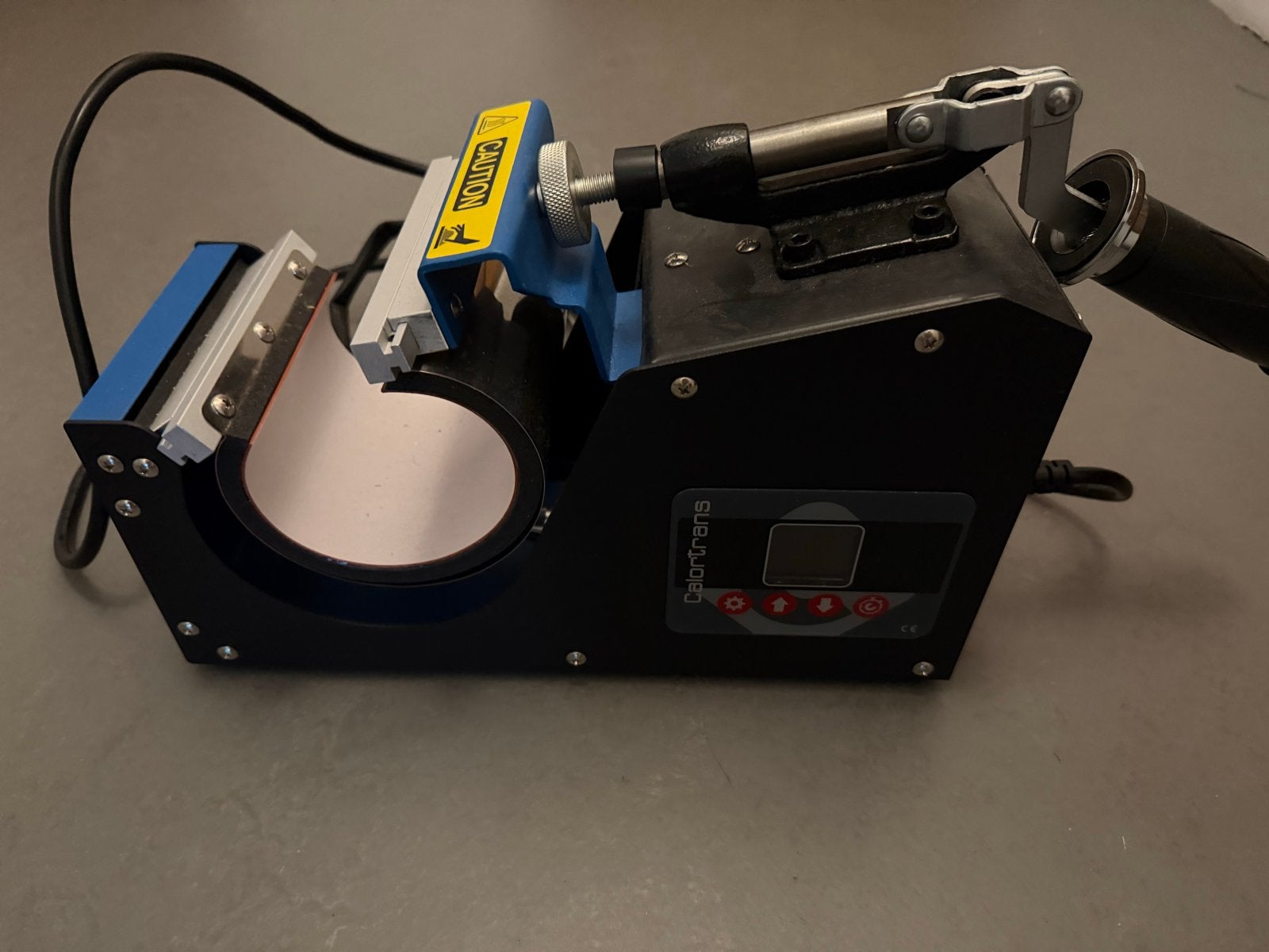 Colortrans Mokkenpers - Zo goed als nieuw, Hobby en Vrije tijd, Knutselen, Ophalen of Verzenden, Zo goed als nieuw, Machine, Elektrisch
