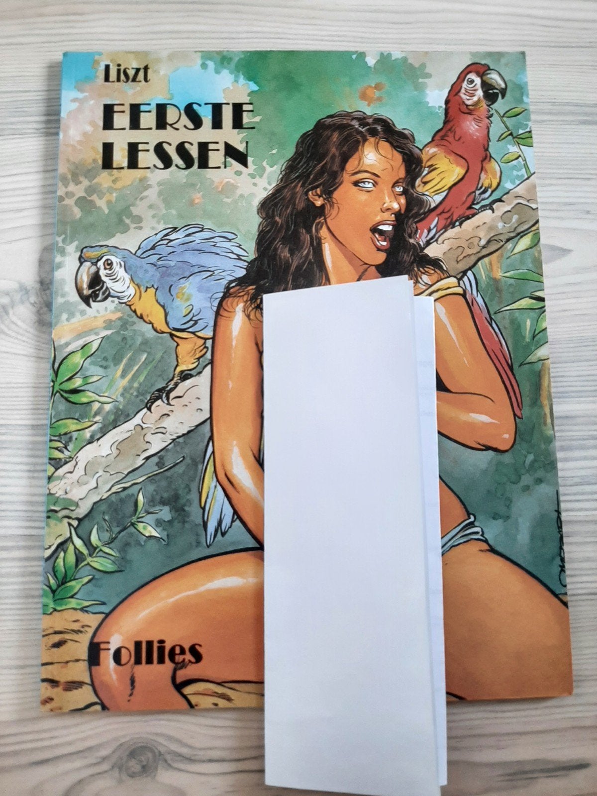 Liszt Eerste Lessen - Follies stripboek, Ophalen of Verzenden