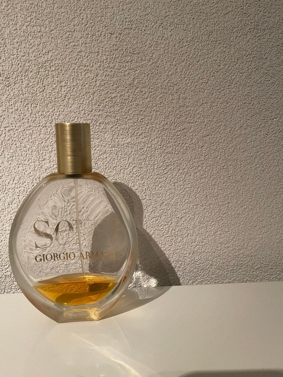 Giorgio Armani Sensi, Ophalen of Verzenden, Gebruikt, Parfumfles