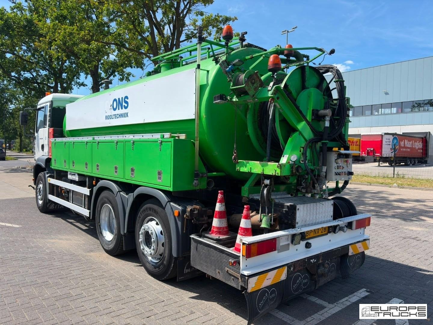 MAN TGA 26.310 Steel/Air - Ipsam Hogedruk Spoelwagen - Manua, 309 pk, Radio, Overige kleuren, MAN