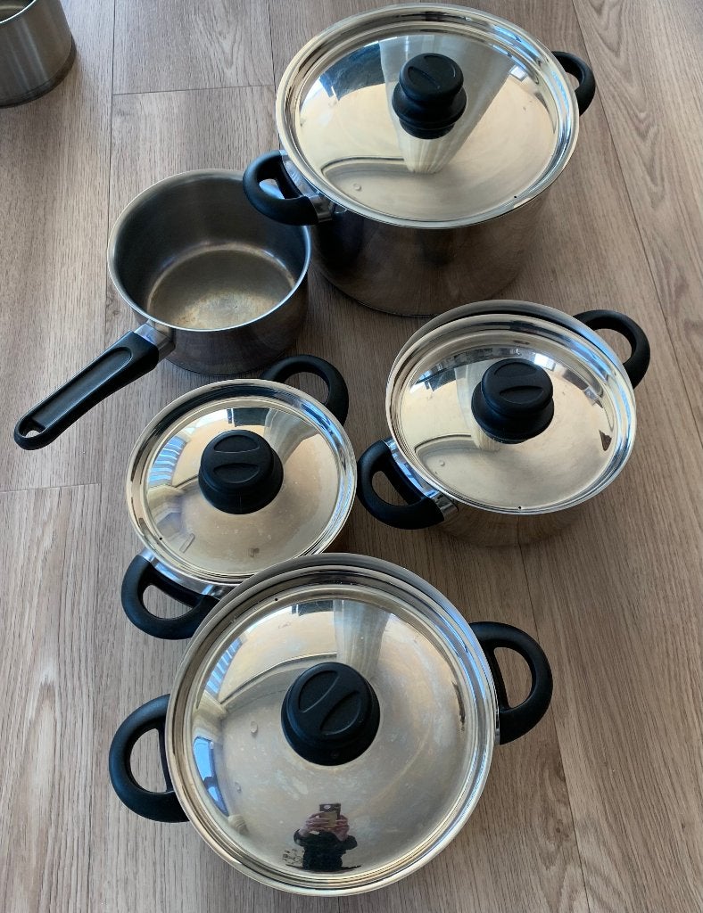 Te koop BK pannenset, Ophalen, Overige materialen, Gebruikt, BK