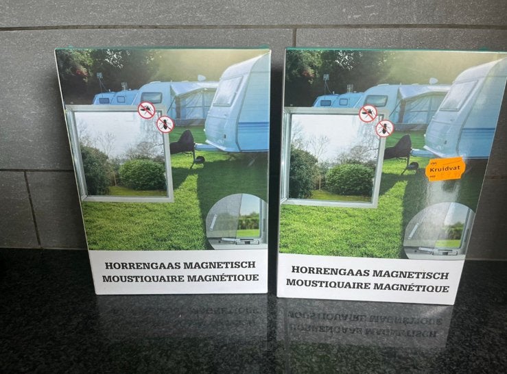 NIEUW - 2 st. magnetisch horrengaas verpakkingen, 80 tot 100 cm, Overige typen, Minder dan 200 cm, Nieuw
