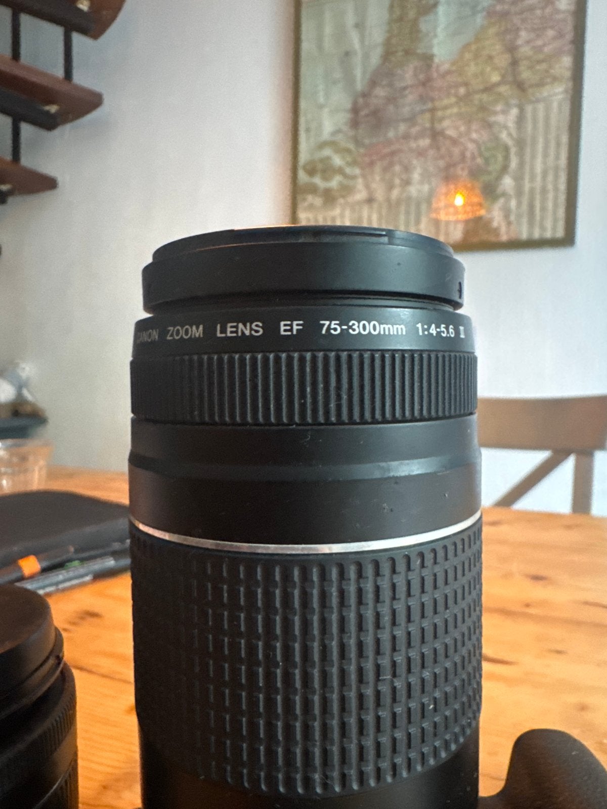 Canon EOS 750D met 18-55mm en 75-300mm lenzen, Canon, Autofocus, Zo goed als nieuw, Canon EF