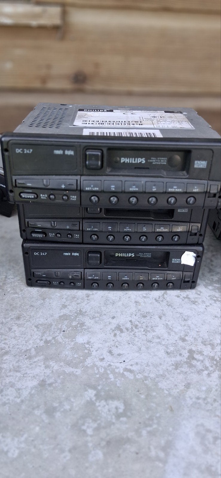 Diverse autoradio's - Philips, JVC, Renault, Ophalen of Verzenden, Gebruikt