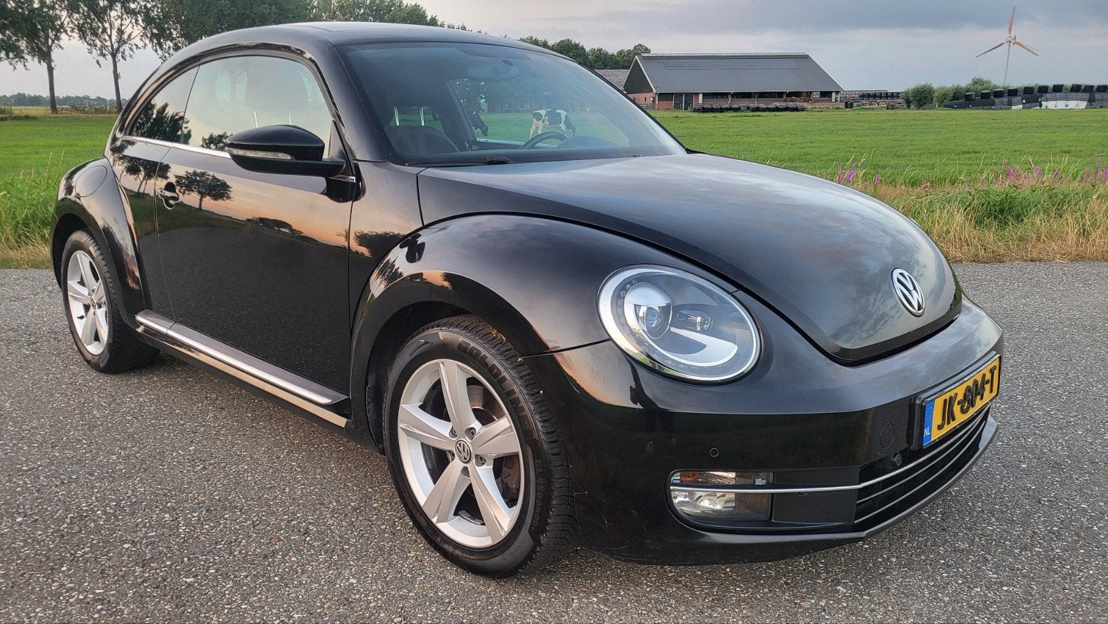Volkswagen Beetle (Kever) 1.4 118KW pano navi led dag, Voorwielaandrijving, 4 cilinders, Zwart, Bedrijf