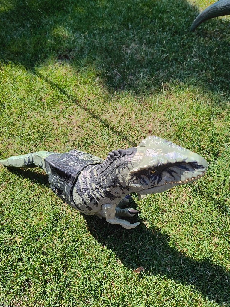 Dino Jurassic World met geluid, Ophalen, Zo goed als nieuw