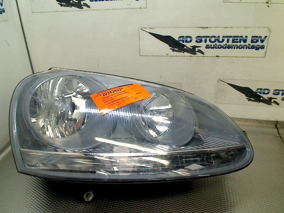 Koplamp Rechts Volkswagen Golf V (1K1) 2004 08D411102R, Gebruikt, Volkswagen, Volkswagen AG, Kundenbetreuung@volkswagen.de