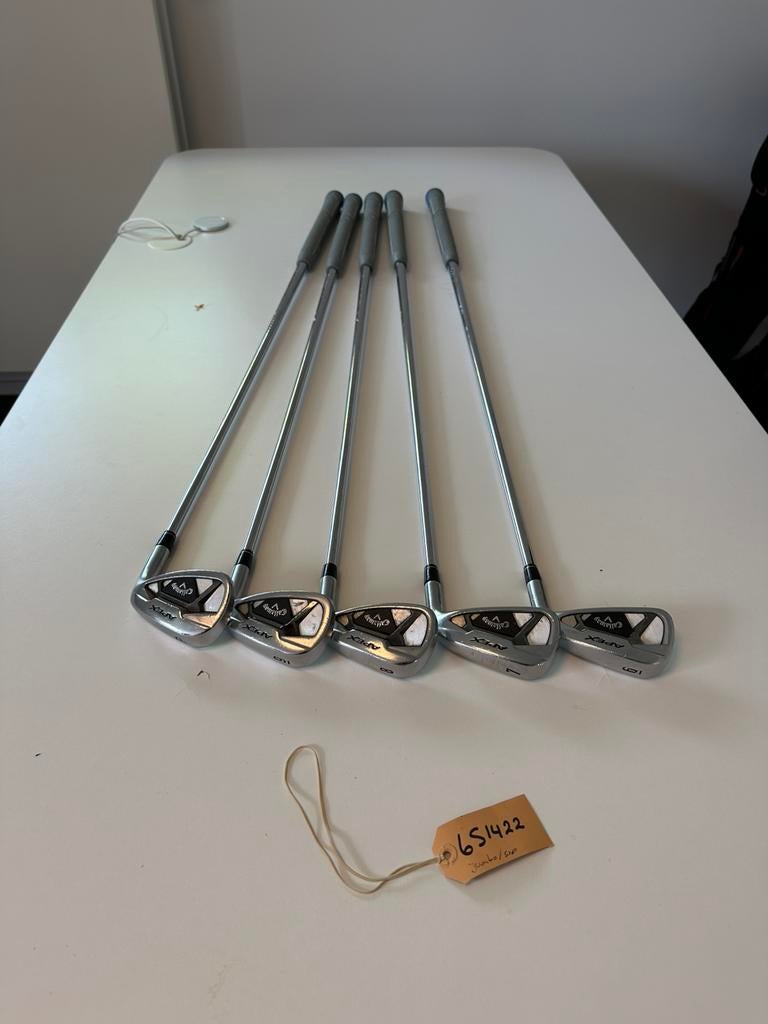 Callaway Apex ijzerset P-6 - Stiff - Testen ok! 6S1422, Set, Gebruikt, -, Ophalen of Verzenden