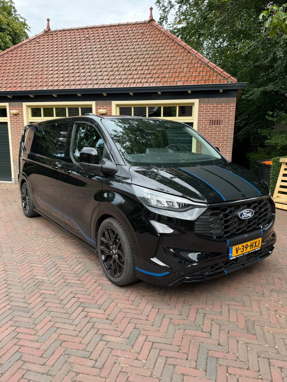 Ford Transit Custom Sport 2024 | Automaat | Full Options, 4 cilinders, Zwart, Diesel, Particulier