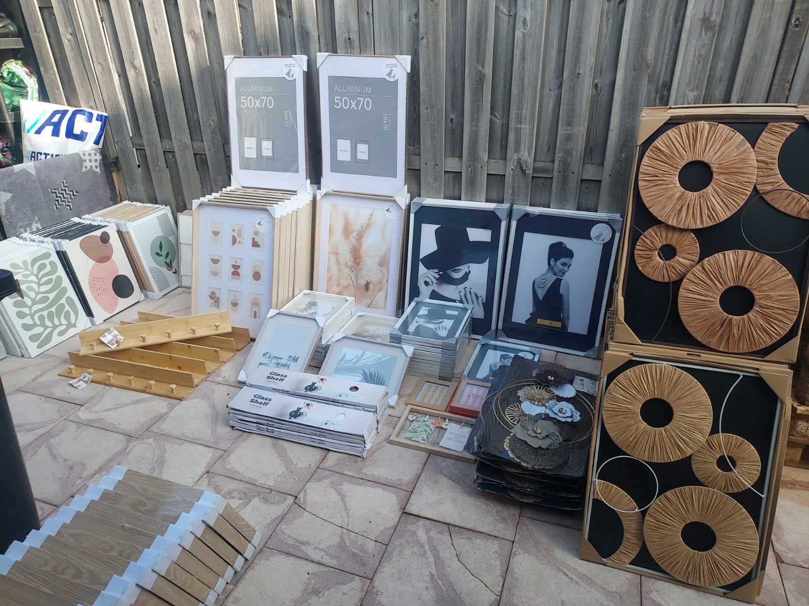 partij nieuwe woondecoratie .

zie foto's voor wat er bijzit, Diversen, Ophalen, Nieuw