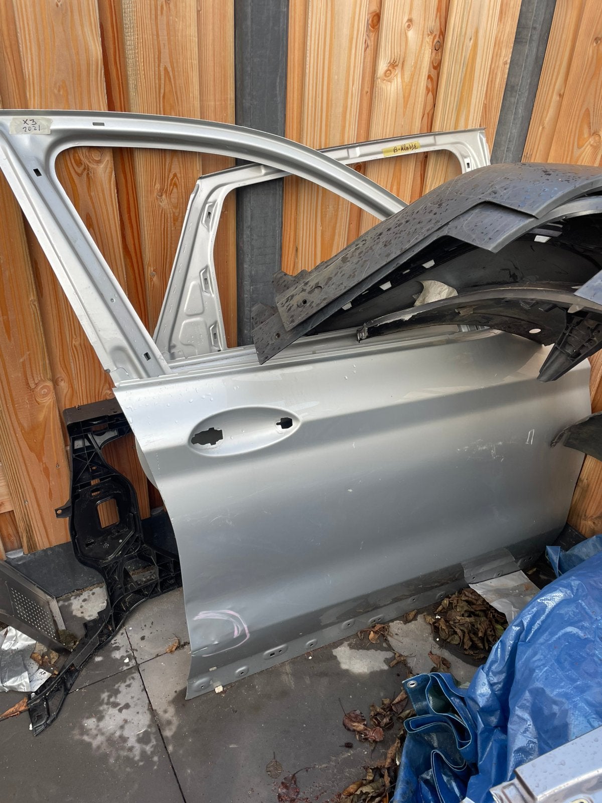 Partij auto onderdelen gebruikt! (Garage leegverkoop), Ophalen, Gebruikt, BMW, Bumper