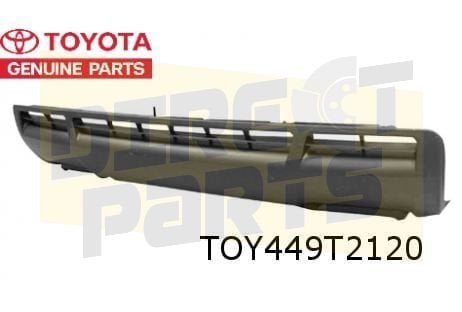 Toyota Tundra (4/09-8/13) voorbumper middendeel (zwart) Orig, -, -, Nieuw, Toyota