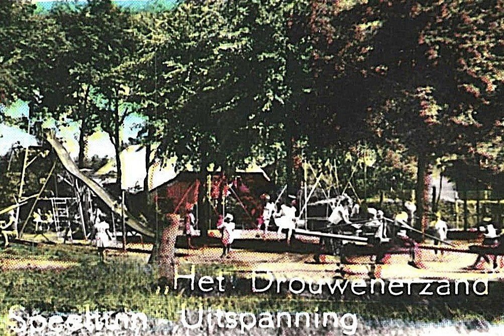 939939 Drouwen Dr 1964 Hunebed Restaurant Het Drouwenerzand, Verzamelen, Ophalen of Verzenden, 1960 tot 1980, Ongelopen, Drenthe