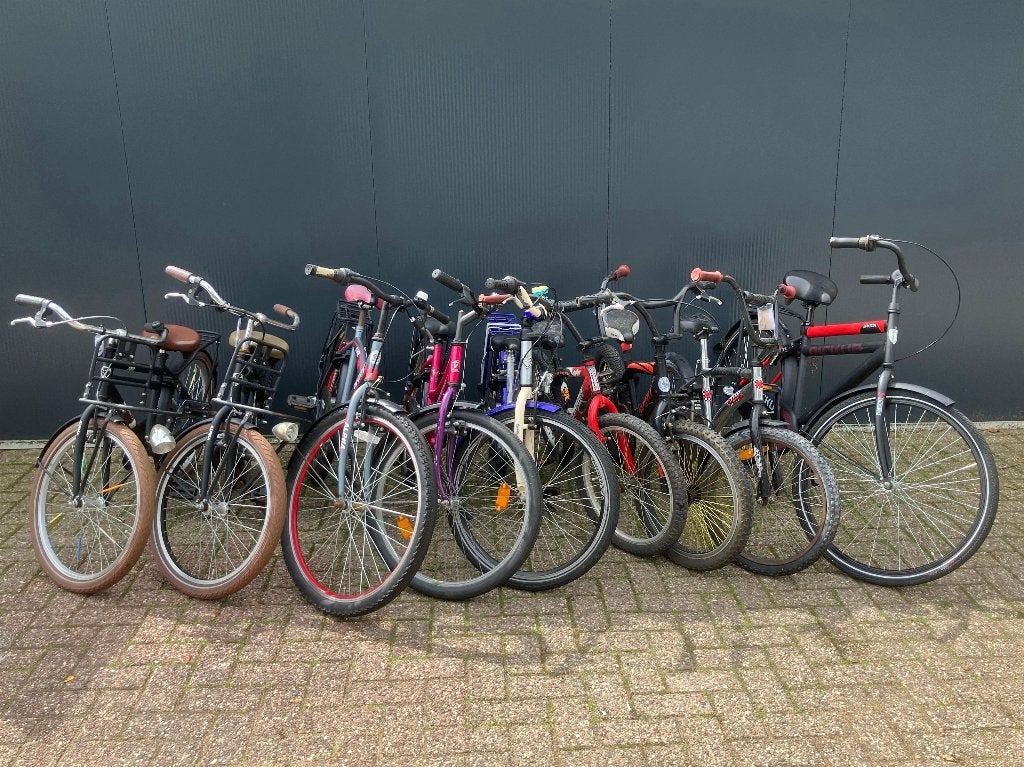 Partij kinderfietsen, Fietsen en Brommers, Ophalen, Gebruikt, 16 tot 20 inch