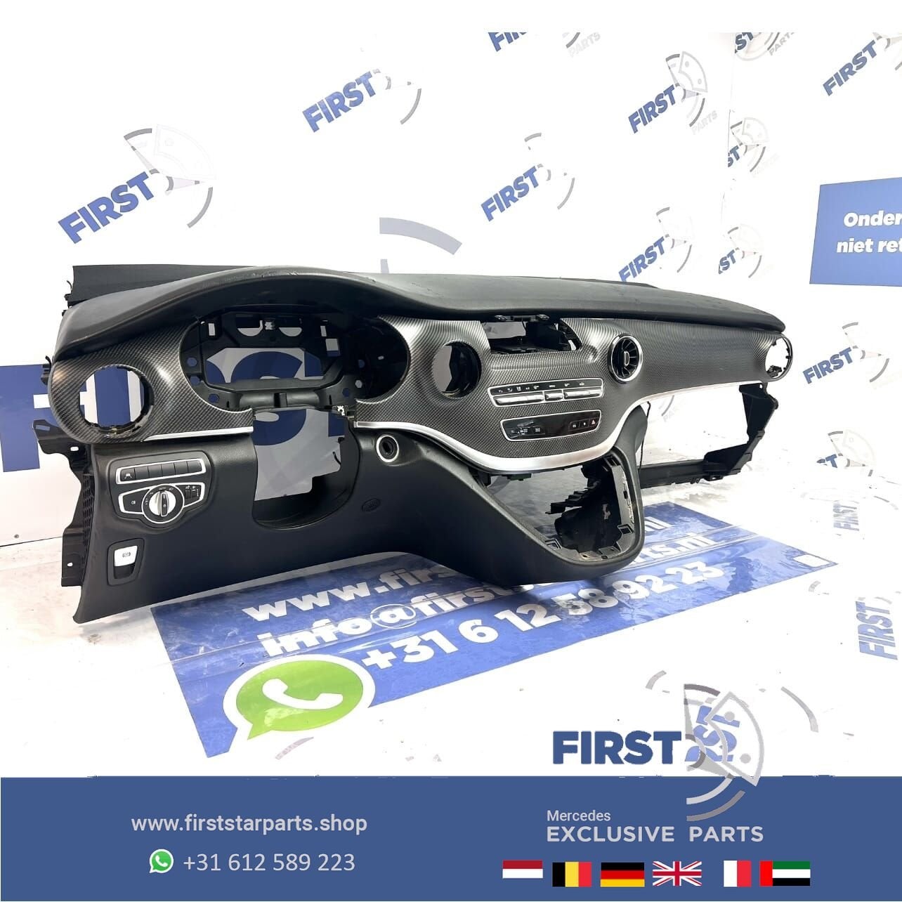 W447 origineel DASHBOARD ZWART Mercedes V KLASSE / VITO 2014, Gebruikt, -, Ophalen of Verzenden, -