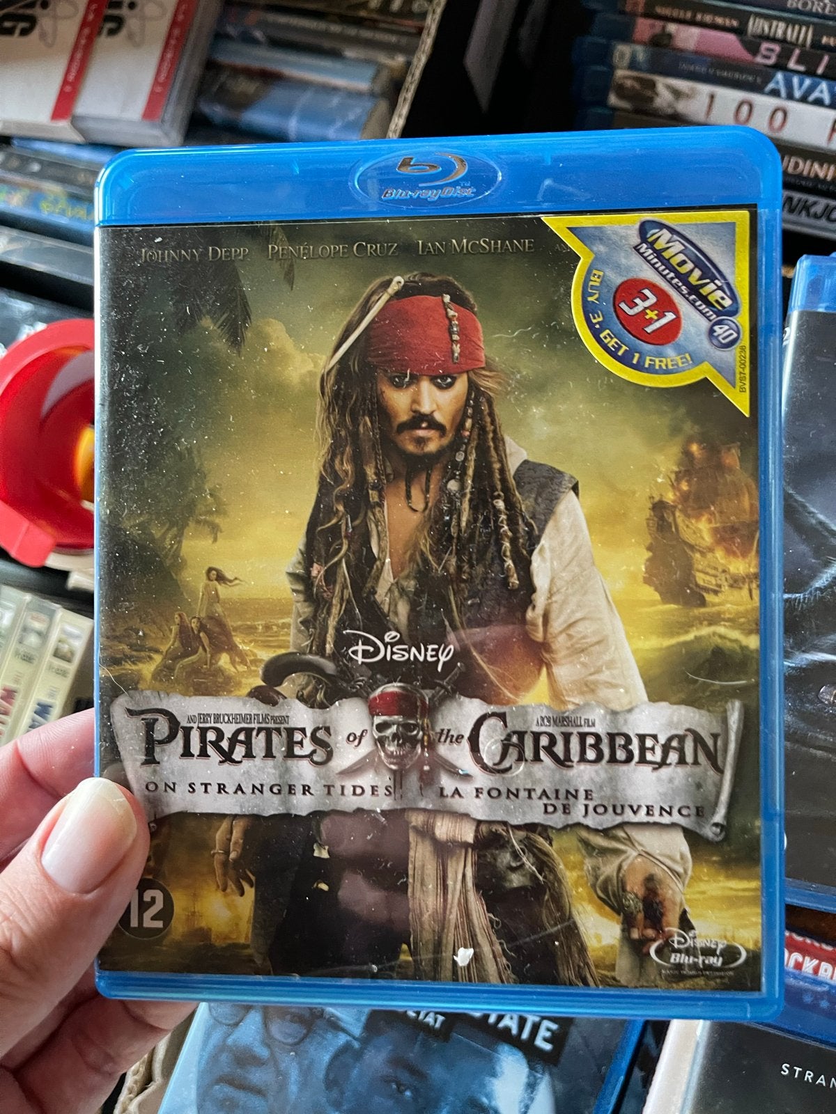 Pirates of the Caribbean: On Stranger Tides Blu-ray, Cd's en Dvd's, Dvd's | Science Fiction en Fantasy, Zo goed als nieuw, Avontuur
