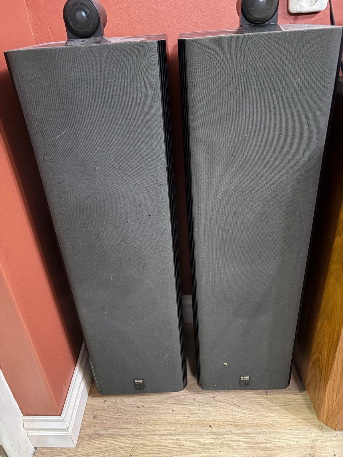 Bowers & Wilkins 804 Matrix Vloerstaande Luidsprekers, Audio, Tv en Foto, Vloerstaande luidspreker, Gebruikt, Bowers & Wilkins (B&W)