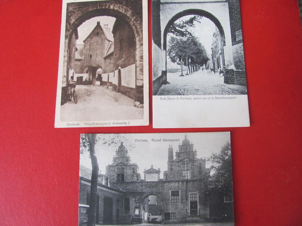 Zierikzee (3x), Ophalen of Verzenden, Voor 1920, Gelopen, Zeeland