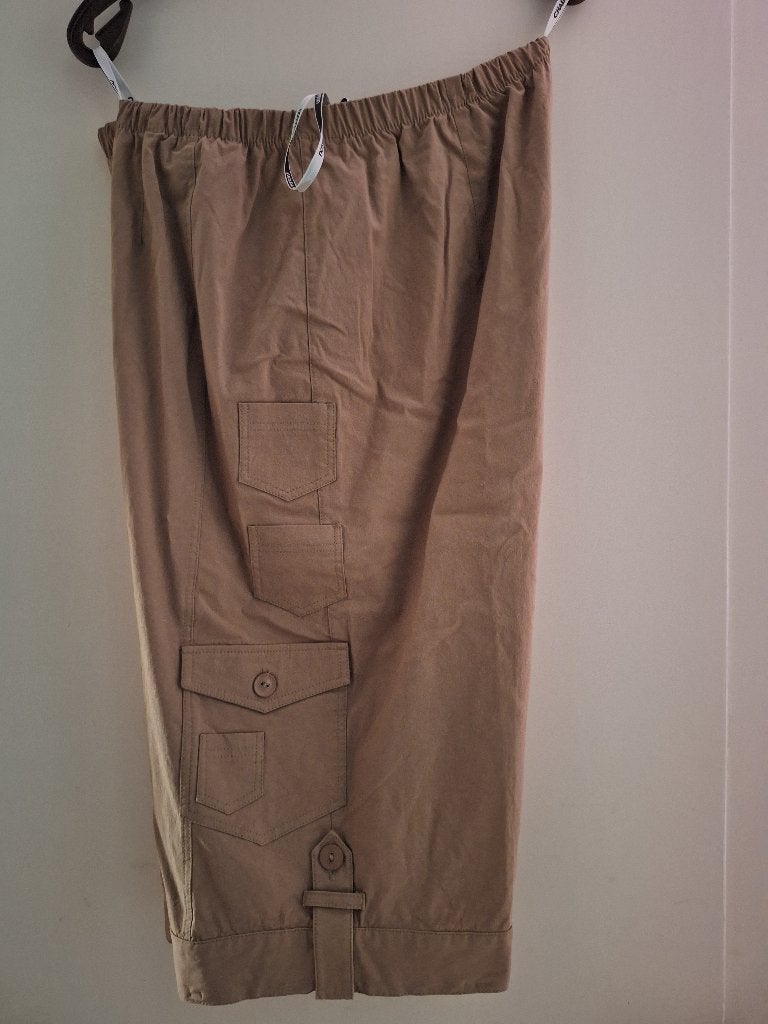 3/4  drie kwart broek  maat 48, Kleding | Dames, Grote Maten, Ophalen, Bruin, Chalou, Zo goed als nieuw