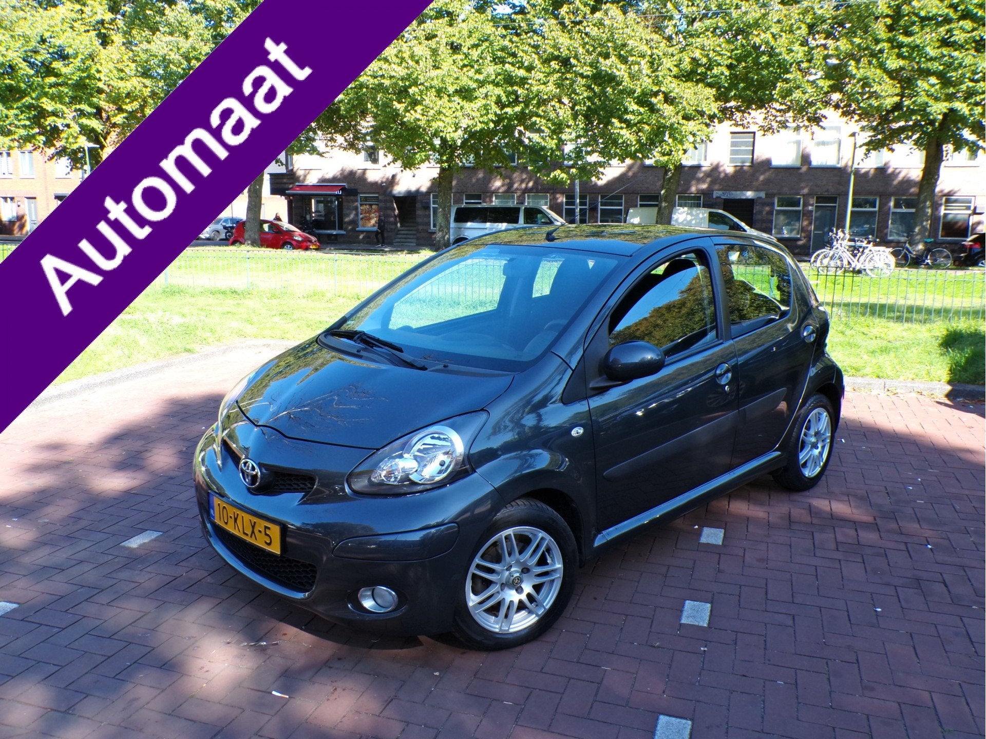 Toyota Aygo 1.0-12V Comfort AUTOMAAT ORG KM NAP AANTOONBAAR., Auto's, Dealer onderhouden, Gebruikt, 4 stoelen, 68 pk