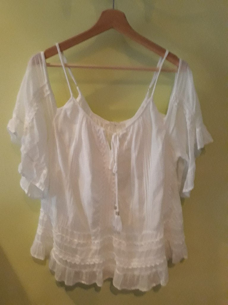 6 zomertruitjes, Kleding | Dames, Ophalen, Overige kleuren, Maat 42/44 (L), Zo goed als nieuw