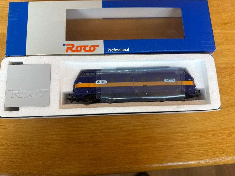 Roco 68771 ACTS 6703 H0 digitaal AC 3-rail – originele doos, Hobby en Vrije tijd, Ophalen of Verzenden, Zo goed als nieuw, Roco