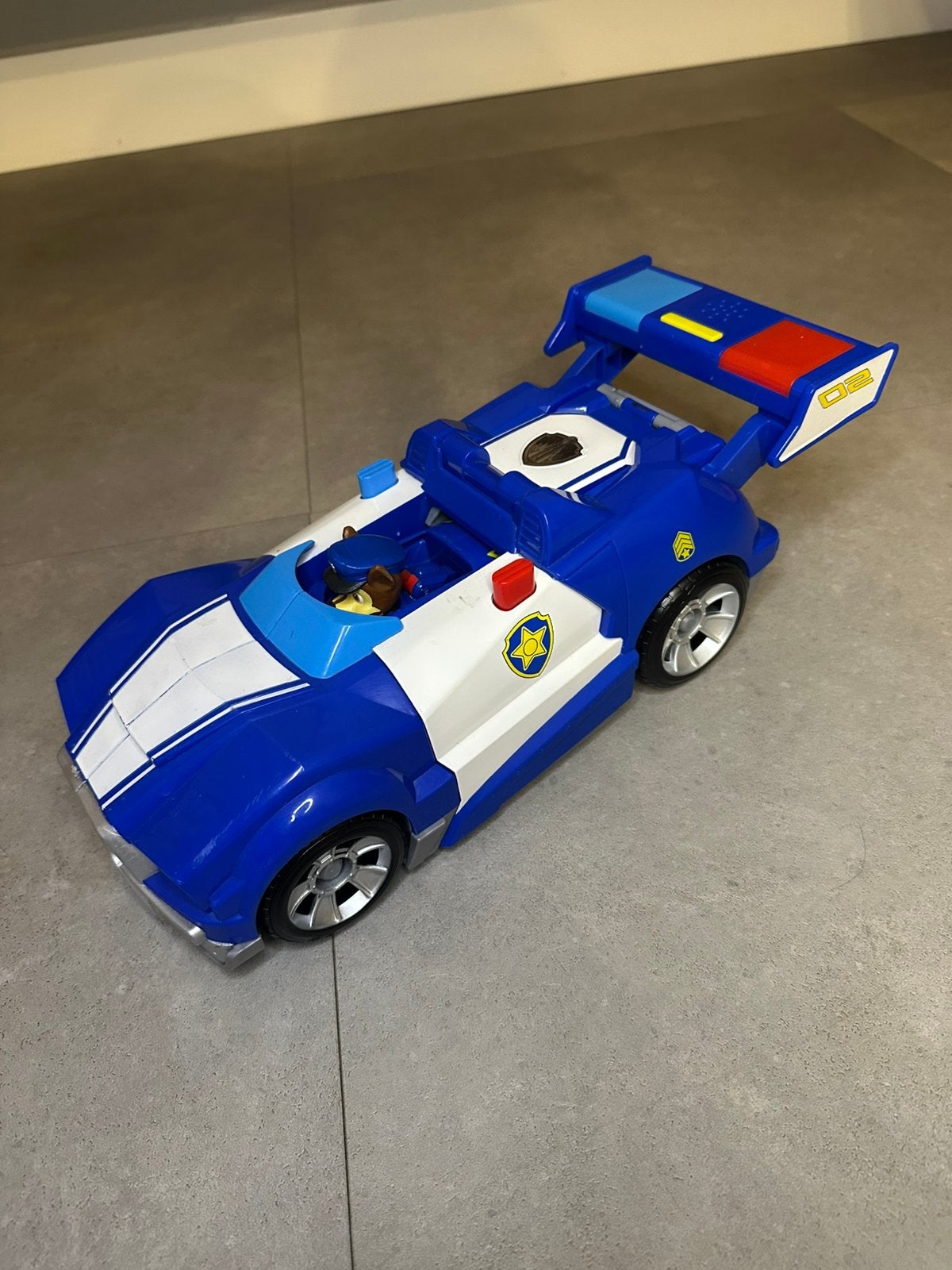 PAW Patrol Mighty Movie grote Chase politieauto, Ophalen, Zo goed als nieuw