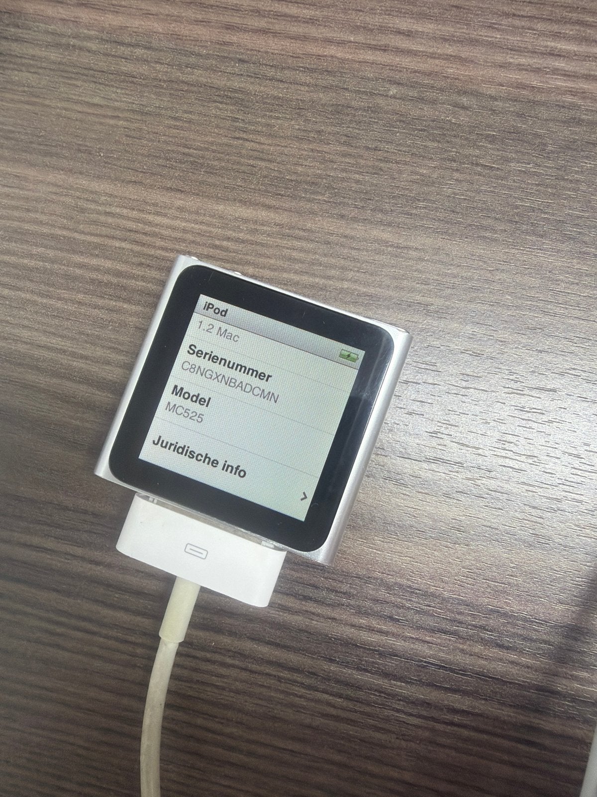 Apple iPod Nano 6e Generatie MC525 - Zilver, Audio, Tv en Foto, Mp3-spelers | Apple iPod, Gebruikt, Minder dan 2 GB, Nano, Zilver