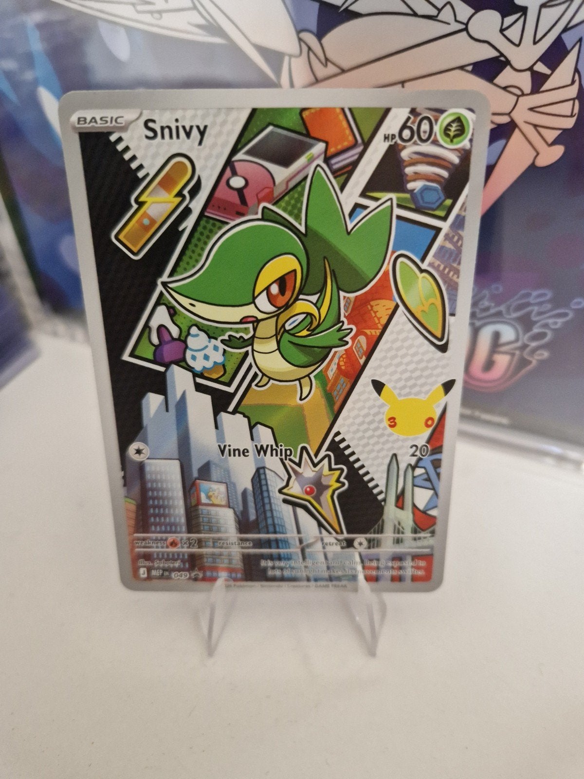Snivy 049 Promo, Ophalen of Verzenden, Zo goed als nieuw, Losse kaart, Foil