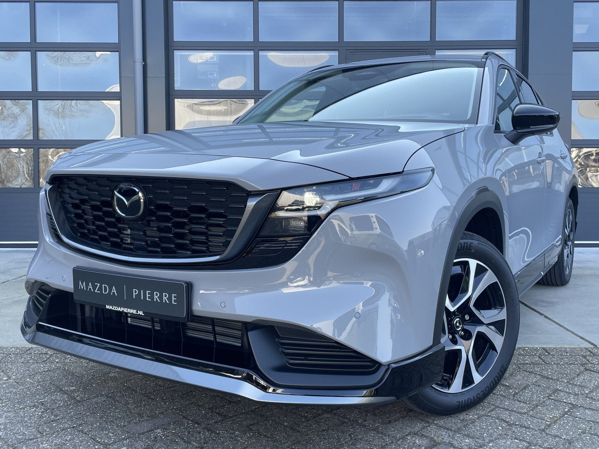 Mazda CX-5 2.5 E-SKYACTIV G 141 M HYBRID AUTOMAAT Centre-Lin, Gebruikt, 4 cilinders, 2000 kg, Leder en Stof