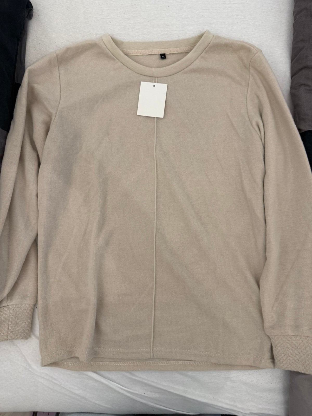 Dames Huisblouse, Ophalen of Verzenden, Nieuw, Maat 46/48 (XL) of groter, Beige