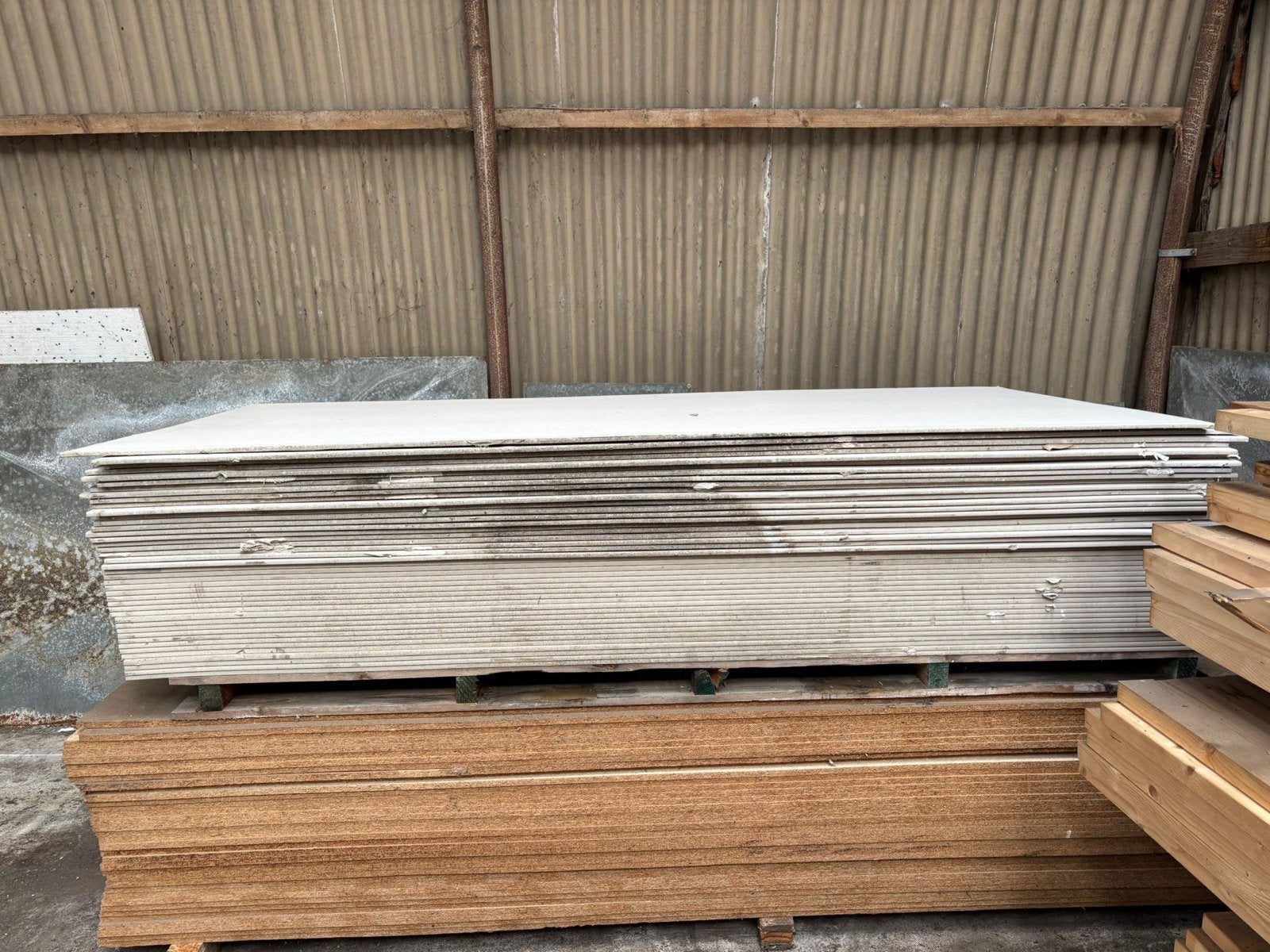 Gipsplaten voor diverse bouwprojecten, Ophalen of Verzenden, Gebruikt, Overige materialen, Minder dan 20 mm