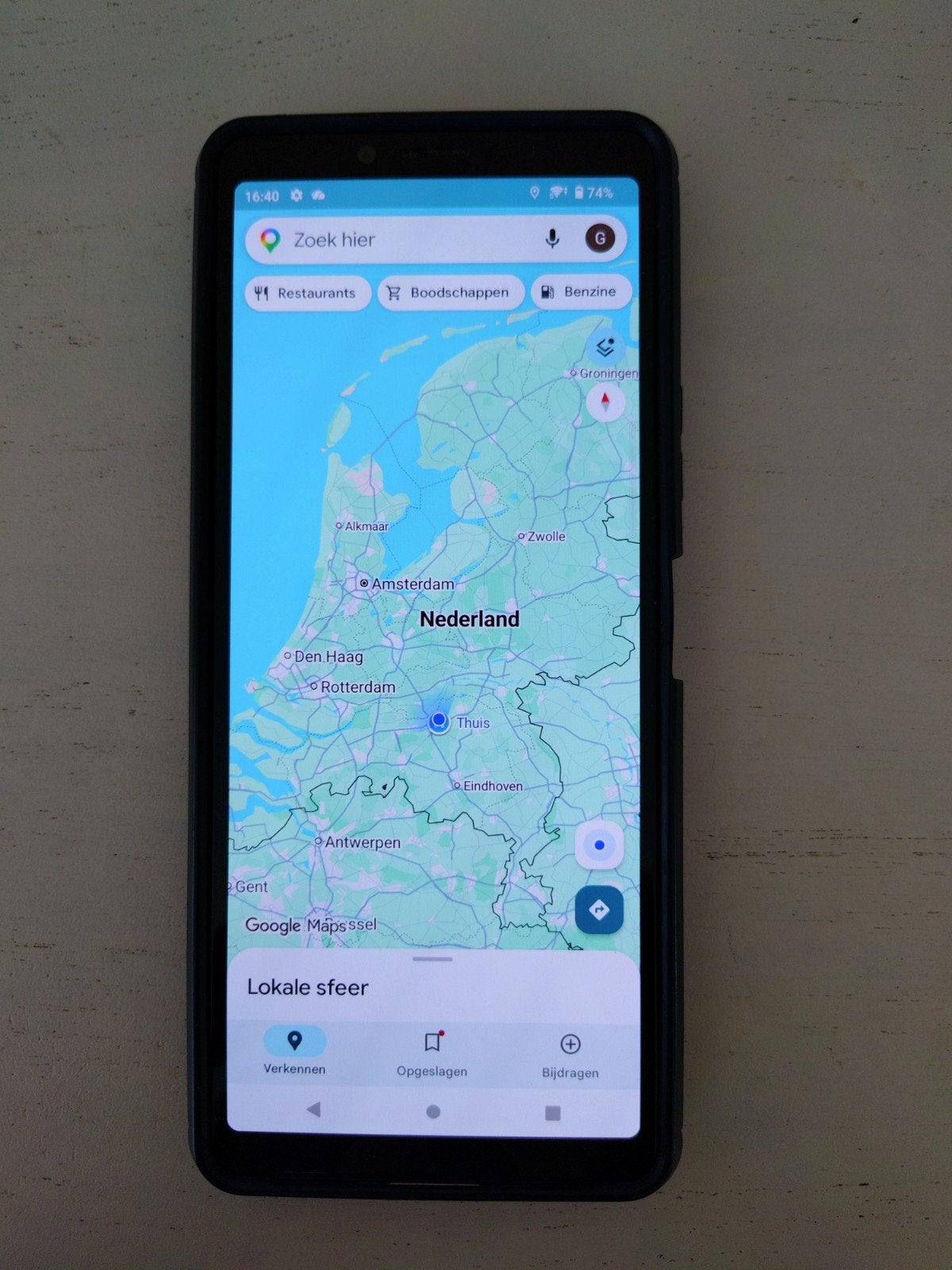 Sony Xperia 10 II, Gebruikt, Zwart, Touchscreen, Ophalen of Verzenden