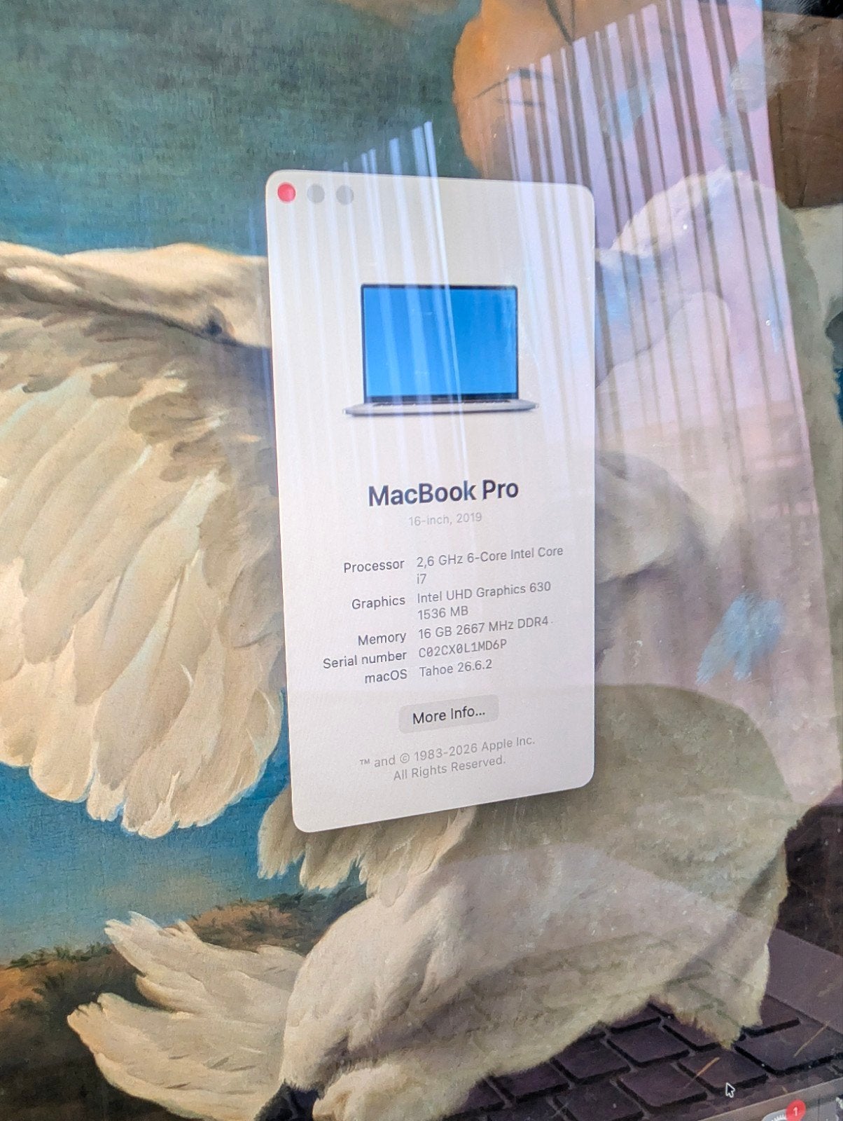 Foto 3 van MacBook Pro A2141 16 inch. brand new battery