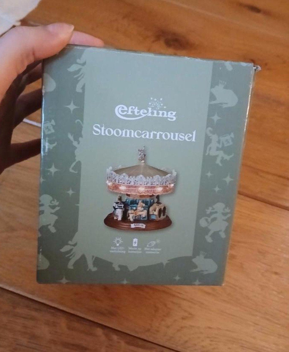 Efteling Stoomcarrousel Decoratie, Ophalen of Verzenden, Nieuw, Beeldje of Poppetje