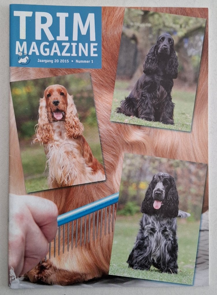 Trim magazine Engelse Cocker Spaniel jaargang 20 2015 nr 1