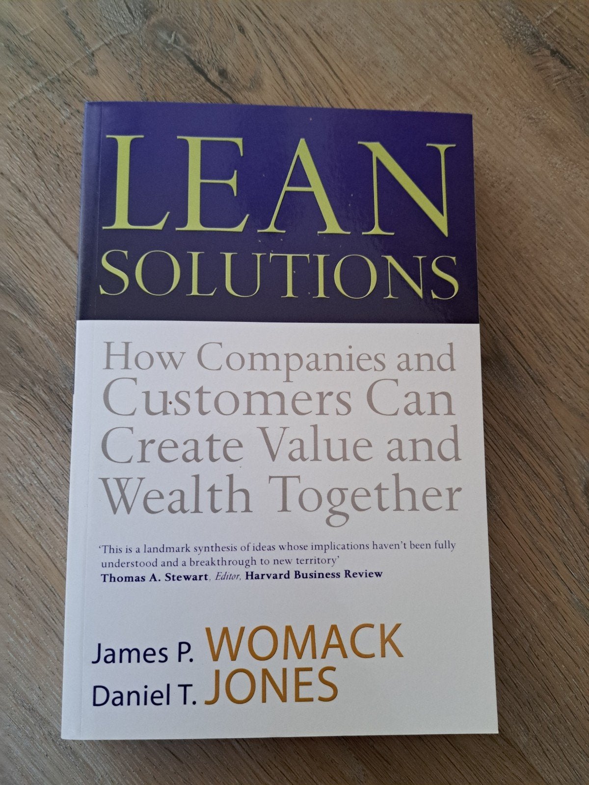 Lean Solutions: Waarde Creëren met Minder Verspilling, Boeken, Ophalen of Verzenden, Zo goed als nieuw, Management, James P. Womack, Daniel T. Jones