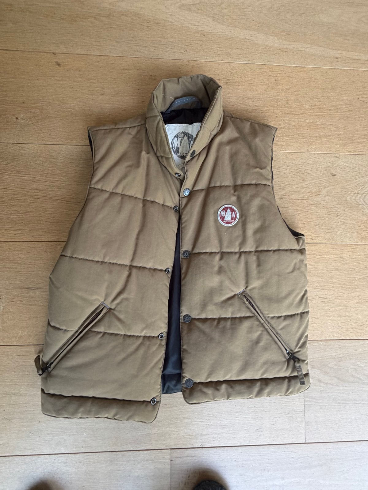 Murphy & Nye bodywarmer maat S, Ophalen of Verzenden, Zo goed als nieuw, Maat 46 (S) of kleiner, Beige