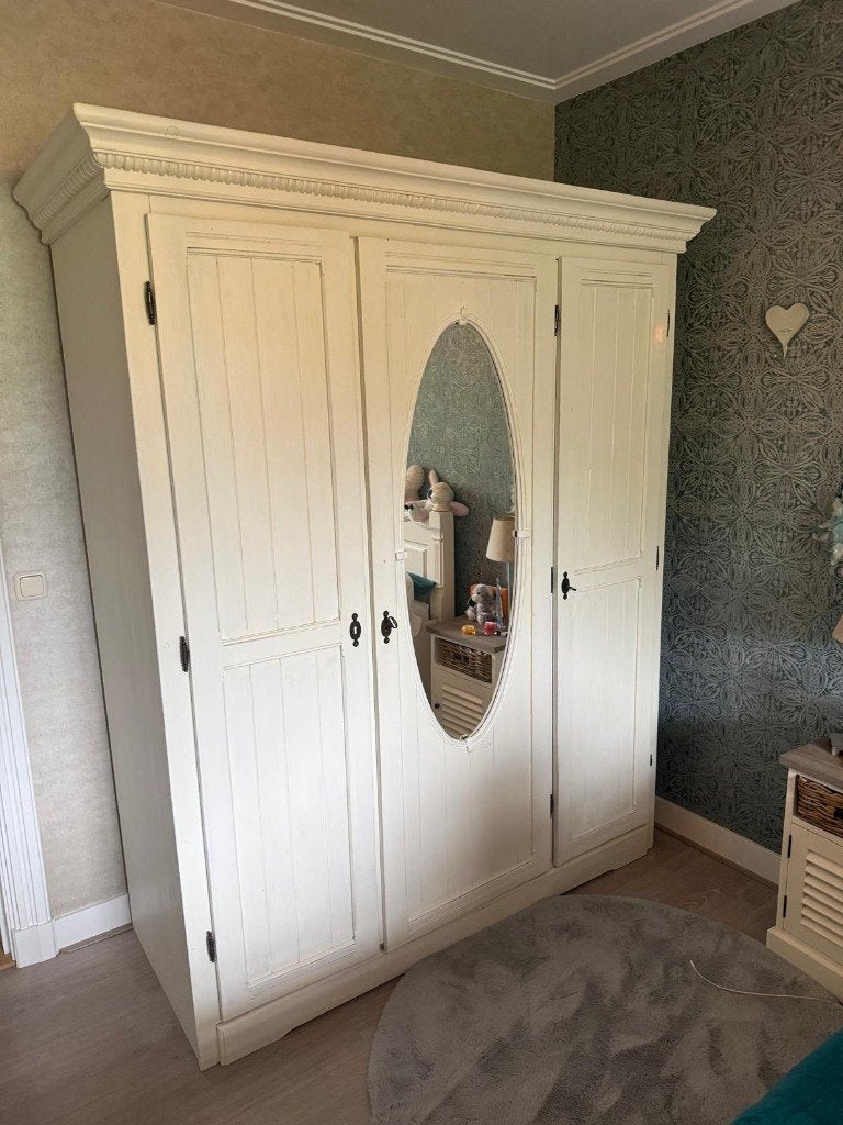 Kleding kast, Ophalen, Met deur(en), 150 tot 200 cm, Boekenkast