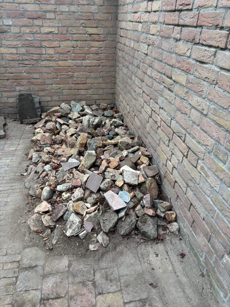 Sierkeien voor tuin, Ophalen, Overige materialen, Gebruikt, Kei