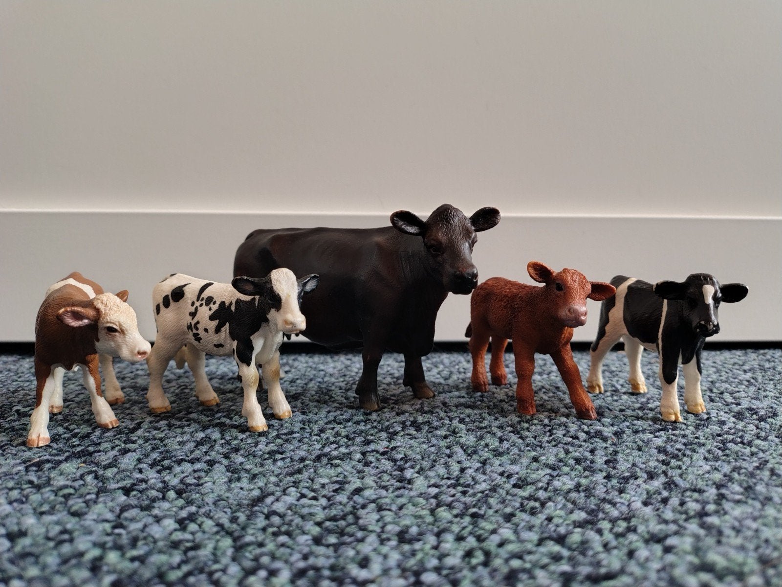Schleich diverse koeien en kalfjes, Ophalen of Verzenden, Zo goed als nieuw