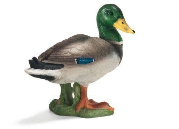 Schleich 13654 eend, dierfiguur, Ophalen of Verzenden, Zo goed als nieuw, Vogel, Beeldje of Figuurtje