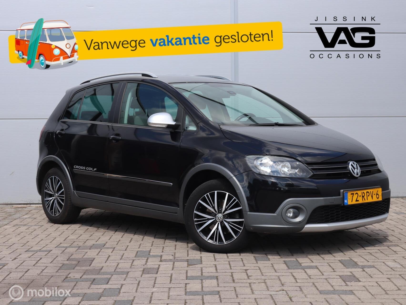 Volkswagen Golf Plus Cross 1.4 TSI Trekhaak Clima Cruise Nav, Auto's, Volkswagen, Euro 5, Gebruikt, Zwart, 4 cilinders