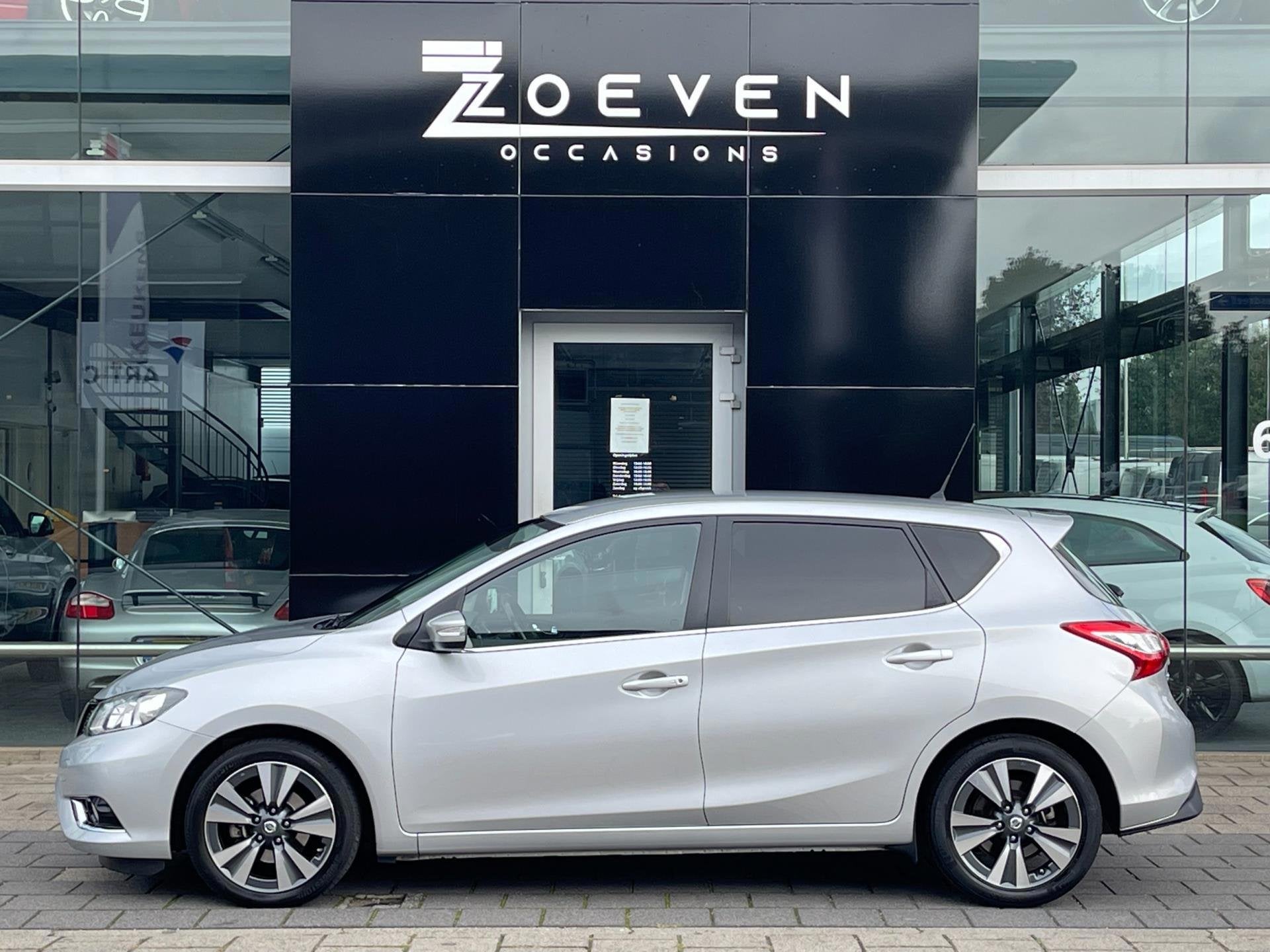 Nissan Pulsar Nissan Pulsar 1.2 DIG-T AUTOMAAT | NIEUWE DIST, Euro 5, Stof, Gebruikt, Zwart