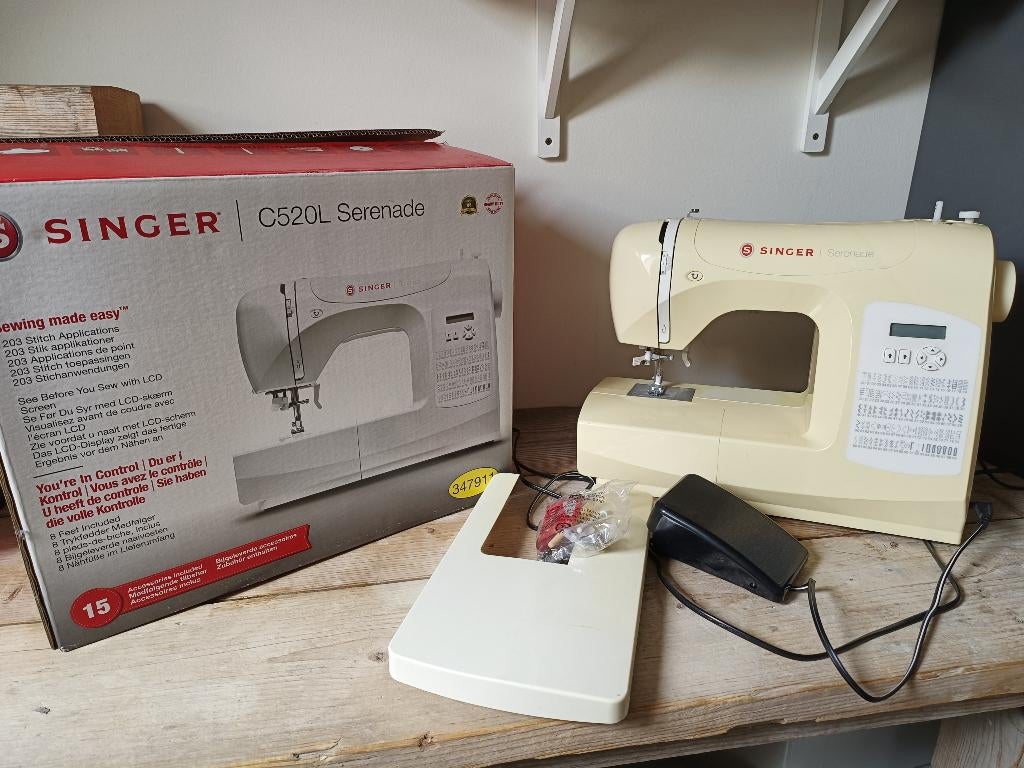 Singer Serenade, Ophalen, Nieuw, Naaimachine, Singer