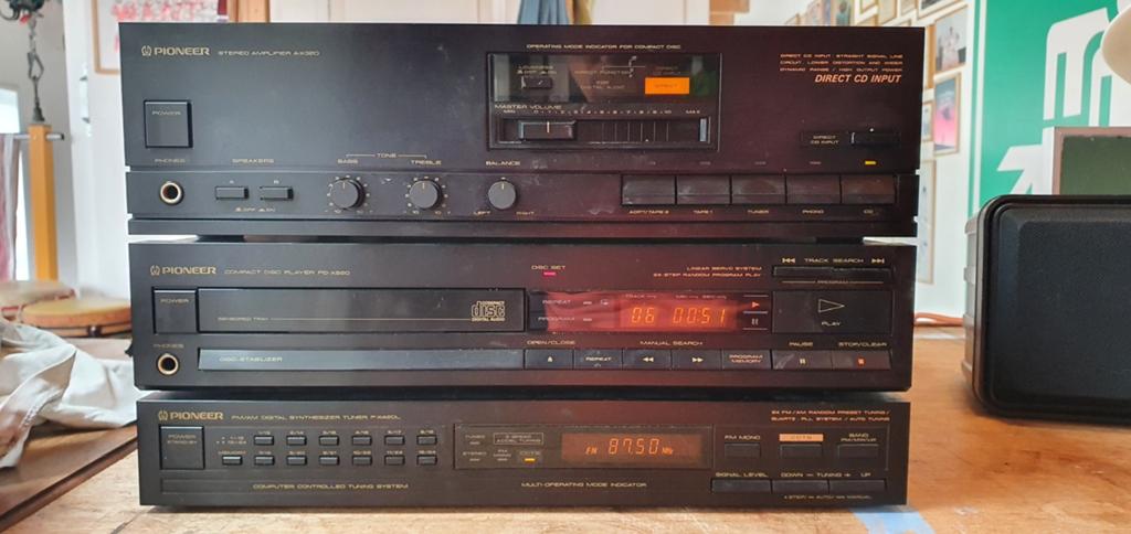 Pioneer Versterker, CD-speler en Tuner Set, Ophalen, Gebruikt, Cd-speler, Pioneer