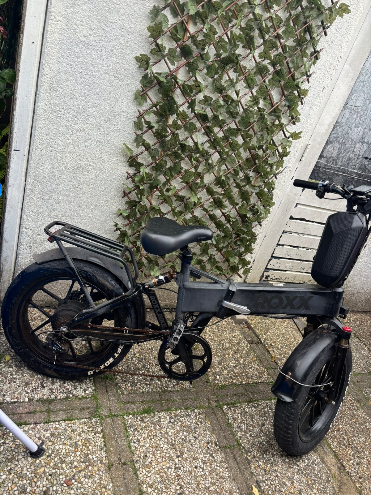Roxx rx1 elektrische vouwfiets fatbike, Fietsen en Brommers, Elektrische fietsen, Gebruikt, Minder dan 47 cm, 30 tot 50 km per accu