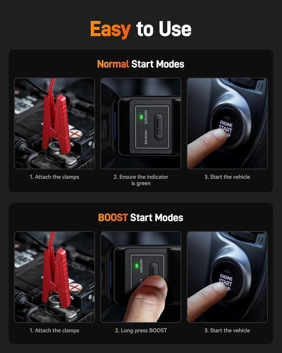Starthulp – Accu Starter – Jumpstarter – Powerbank, Corvance B.V., Verzenden, Nieuw, Corvancebol@gmail.com