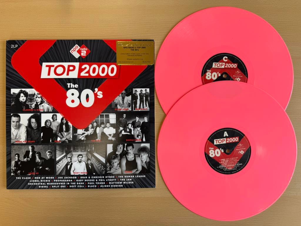 NPO Radio 2 Top 2000 The 80’s limited edition #1092, Cd's en Dvd's, Vinyl | Pop, Verzenden, Zo goed als nieuw, Overige formaten