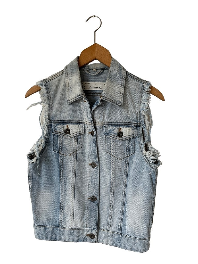 Vanilia gilet S, Kleding | Dames, Maat 38/40 (M), Zwart, Ophalen of Verzenden, Zo goed als nieuw